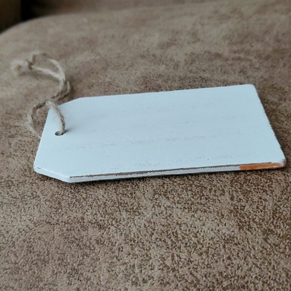 Fall Hand Painted Pumpkin Hanging Tag - Picture 4 of 4